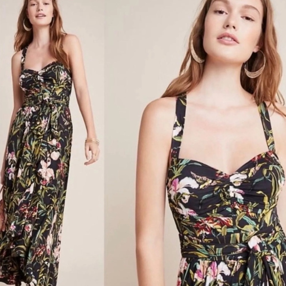 Anthropologie Maeve floral dress Small